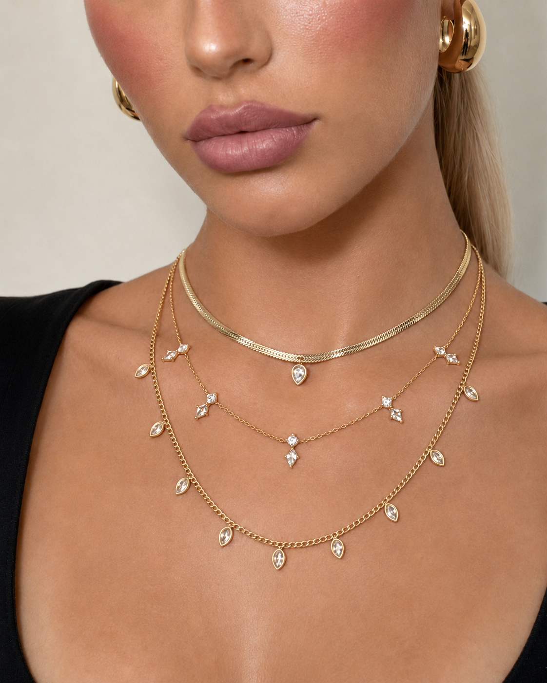 Aurelia Layered Necklace Set
