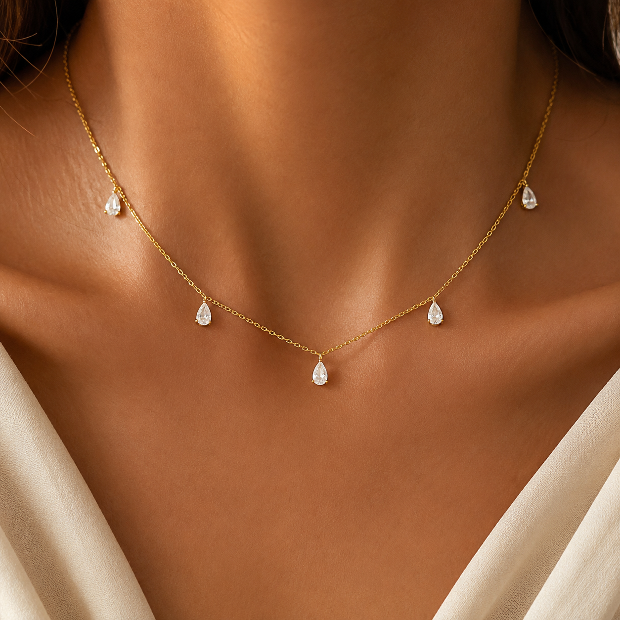 Velora Drop Necklace