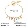 European American Luxury High-End Stainless Steel Necklace for Women Zircon Titanium Steel Collarbone Fashion Pendant Necklaces