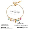 European American Luxury High-End Stainless Steel Necklace for Women Zircon Titanium Steel Collarbone Fashion Pendant Necklaces