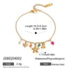 European American Luxury High-End Stainless Steel Necklace for Women Zircon Titanium Steel Collarbone Fashion Pendant Necklaces
