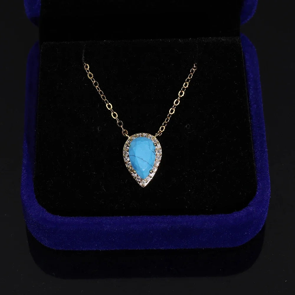 2025 NEW fashion two tone Round CZ Geometric Rectangle Bar Charm Tennis Chain Choker Necklace Women Jewelry