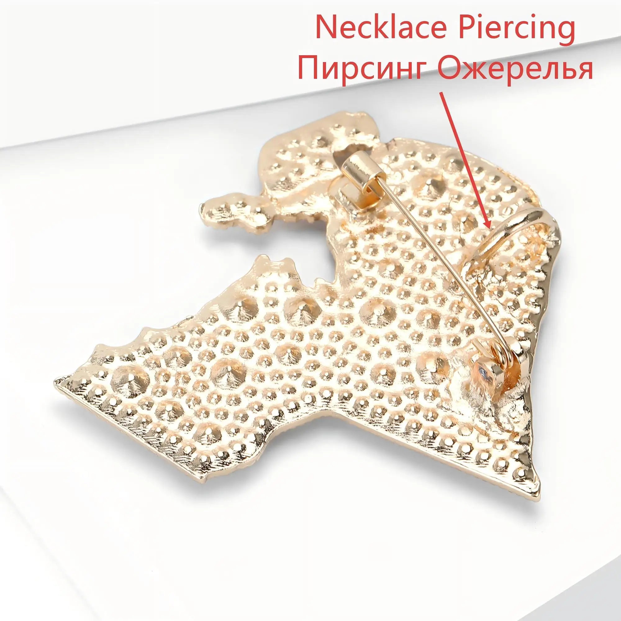 Beaut&Berry Luxury Pearl Kuwait Map Brooches for Women Unisex Novelty Pins Casual Party Jewelry Accessories Gifts Decoration
