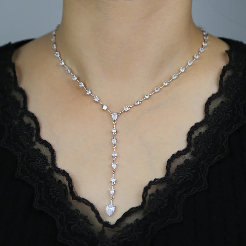 Velora Crystal Necklace Set