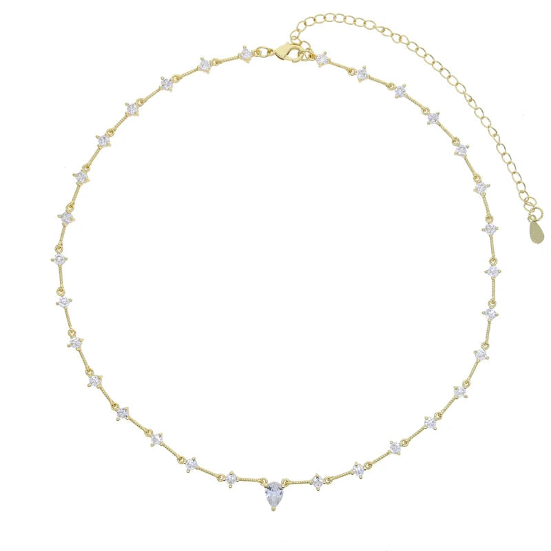 Velora Crystal Necklace Set