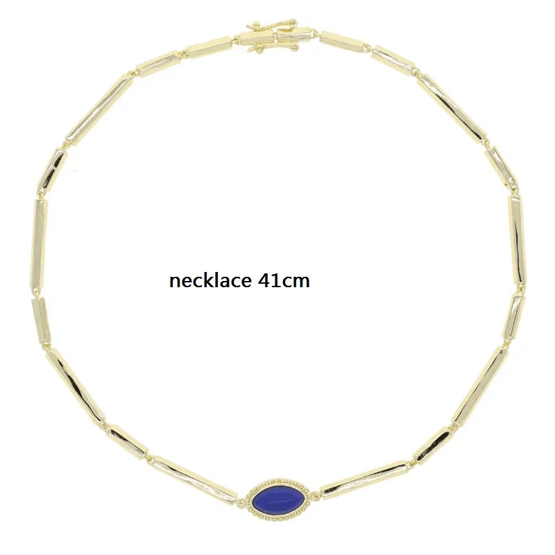Geometric Bar Tear Drop Cubic Zirconia CZ Link Chain Long Y Lariat Sexy Women Fashion Necklace 2026 New Arrived