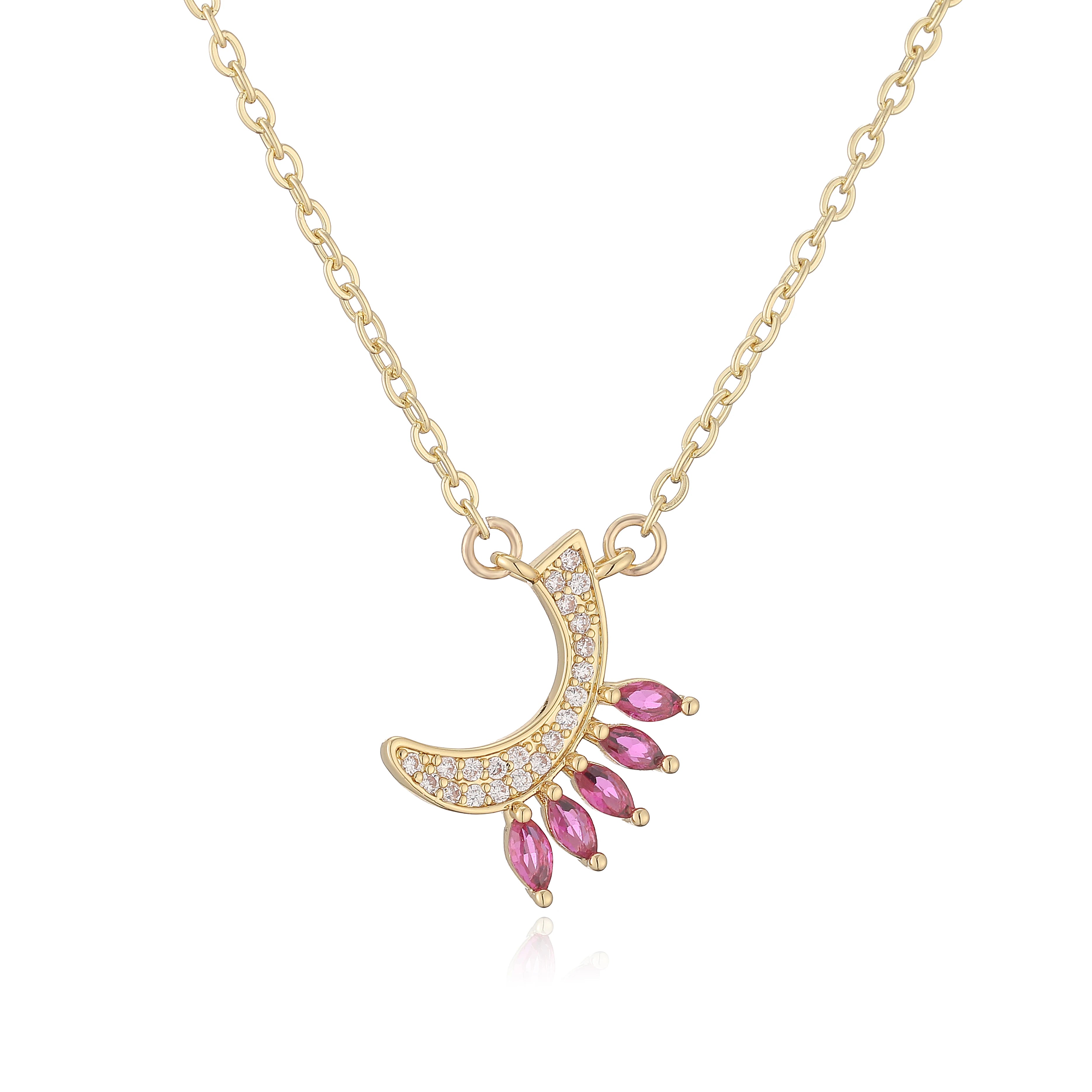 HECHENG,Sweet and Cute Dinosaur-Shaped Zirconia Arabian Letter Charm Pendant Necklace with Collarbone Chain Body Jewelry 1 Piece